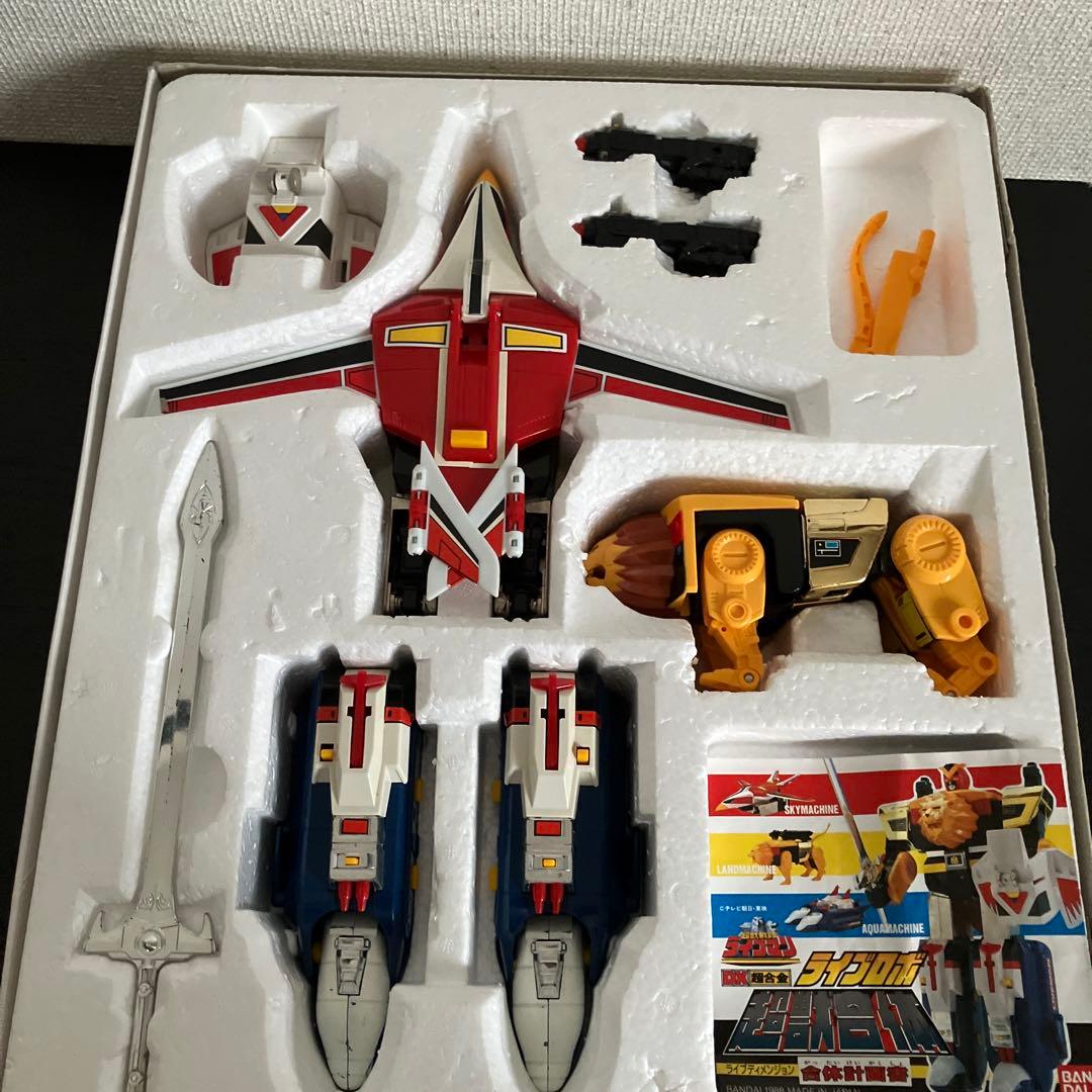 [希少品］ライブマン　ライブロボ　DX 超合金 鳥獣合体　DX鳥獣合体バンダイ