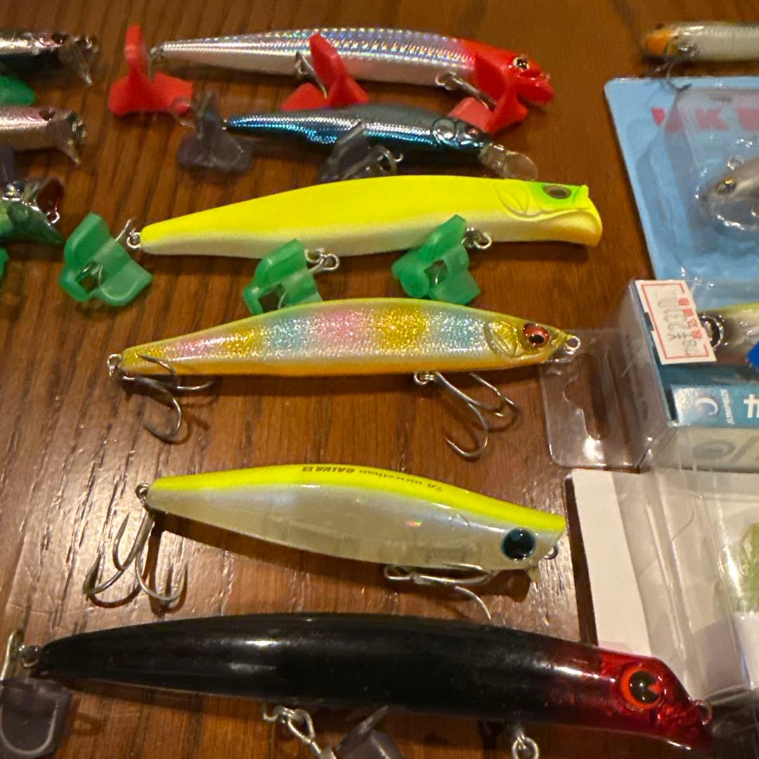 カゲロウ124ウェイキーブー112ガボッツなどルアー19点！引退品！早いもの勝ち