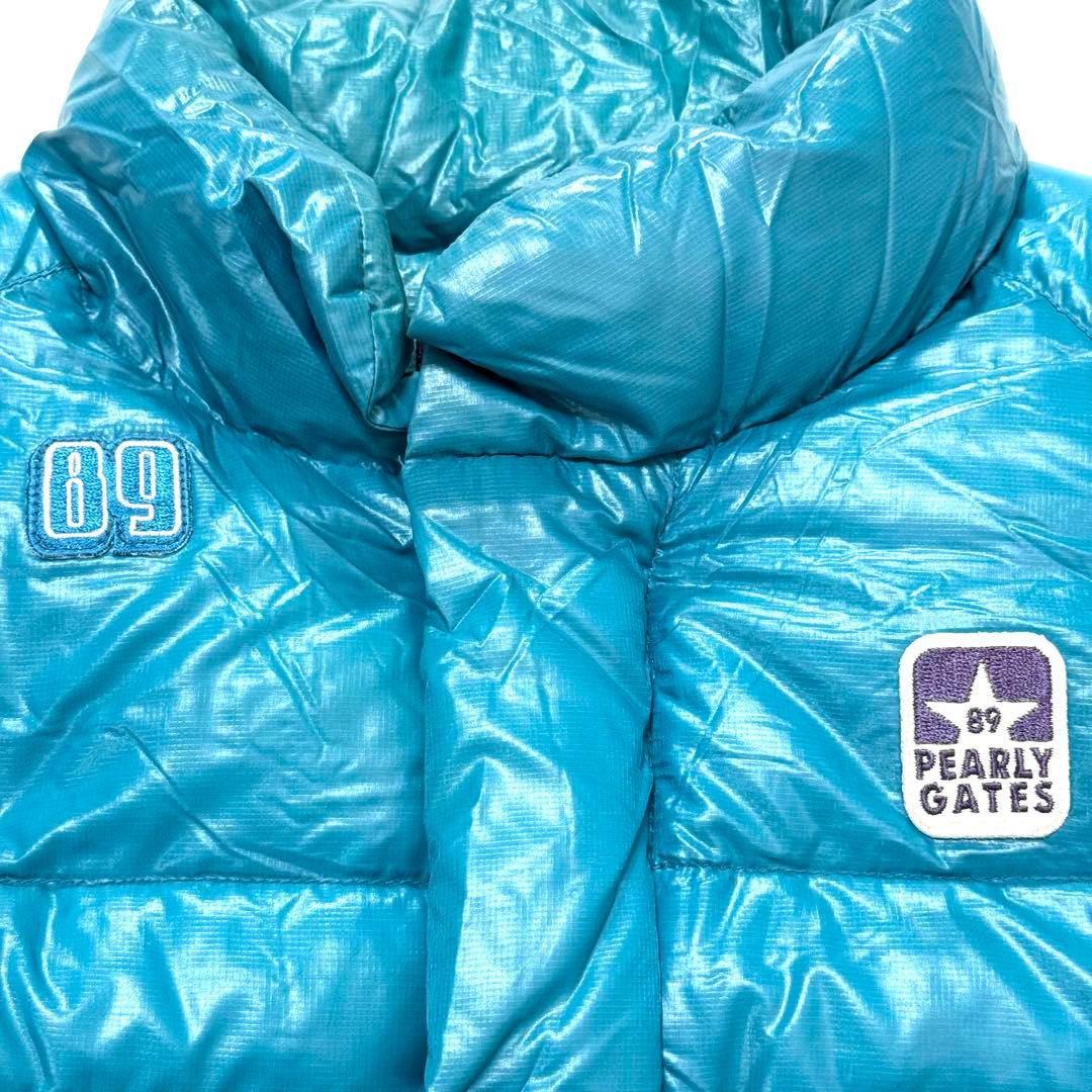 PEARLY GATES 軽量ダウンジャケット レディースS ゴルフ 2way