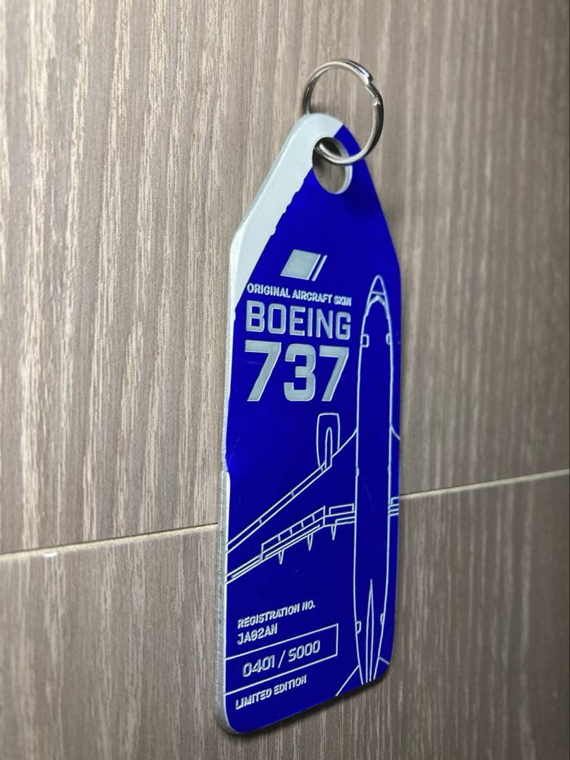 【希少】ANA B737 Aviationtag ミックスカラー