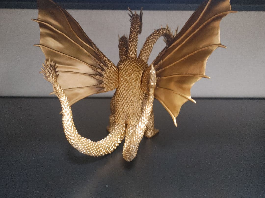 ゴジラ　キングギドラ　デアゴスティーニ　東宝怪獣コレクション　モバイルスタンド