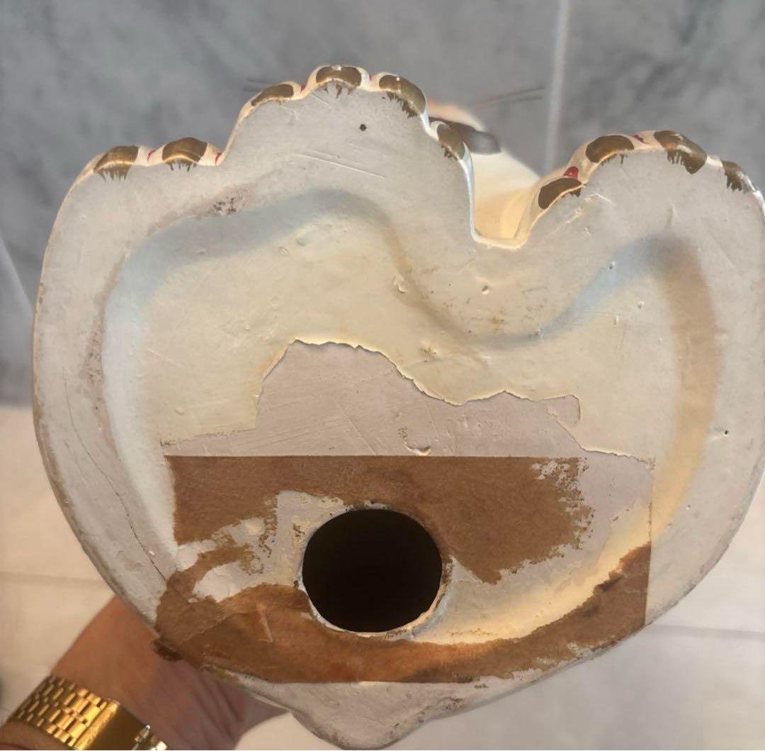 50年代ヴィンテージ大きな瞳、まつ毛が美しい大きな招き猫