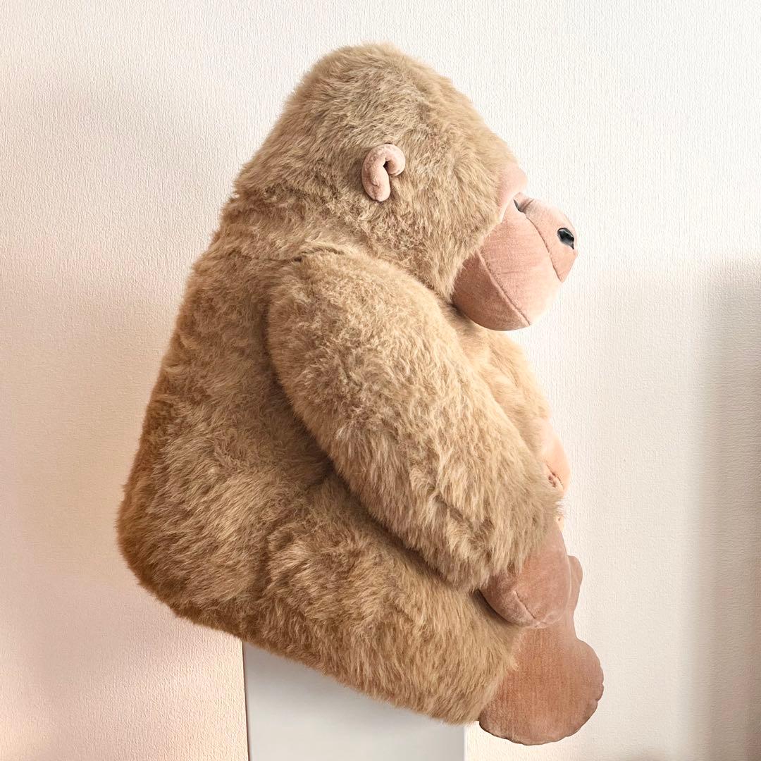 【週末値下げ】やまとなでしこ「ゴリラのぬいぐるみ」◇美品