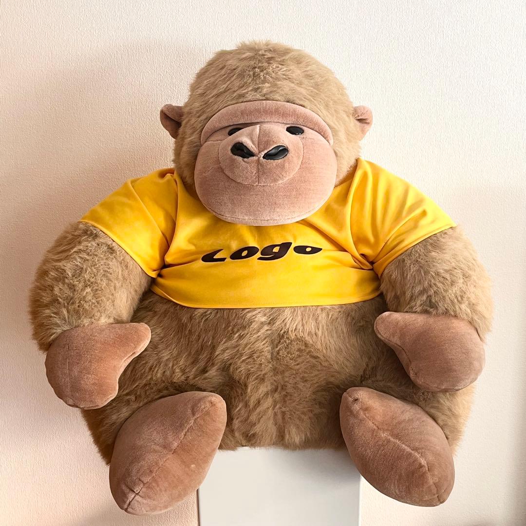 【週末値下げ】やまとなでしこ「ゴリラのぬいぐるみ」◇美品