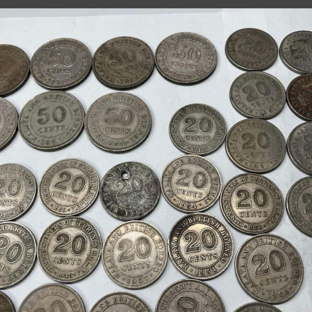 イギリス領　海峡植民地　マラヤ　ボルネオ　ジョージ　エリザベス　まとめ売り