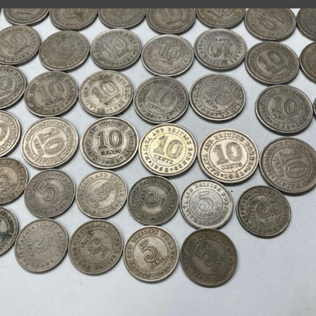 イギリス領　海峡植民地　マラヤ　ボルネオ　ジョージ　エリザベス　まとめ売り