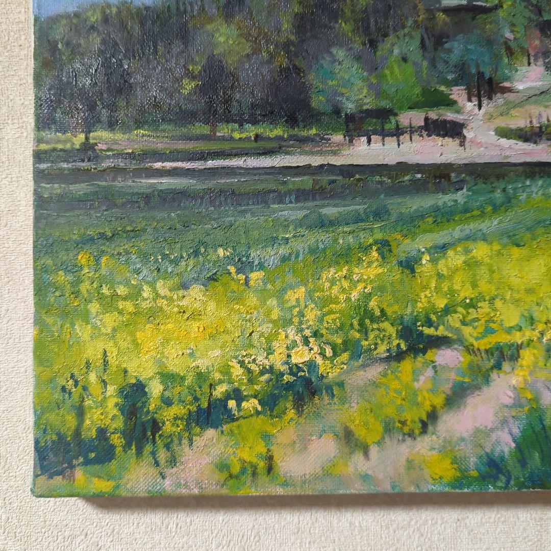 F6号油彩画（額縁入り)No.58