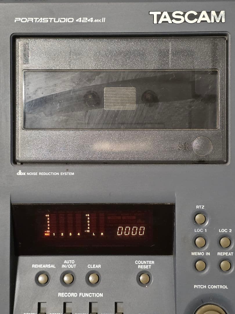 【通電のみ確認】 TASCAM PORTASTUDIO 424 mkII