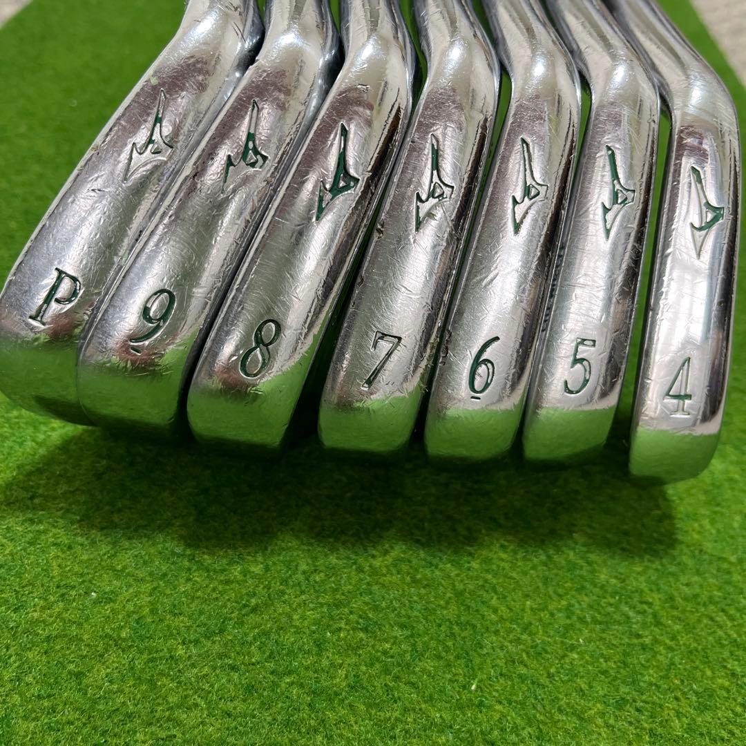 MIZUNO ミズノ MP-67 4〜P 7本 flex S グリップ交換済み