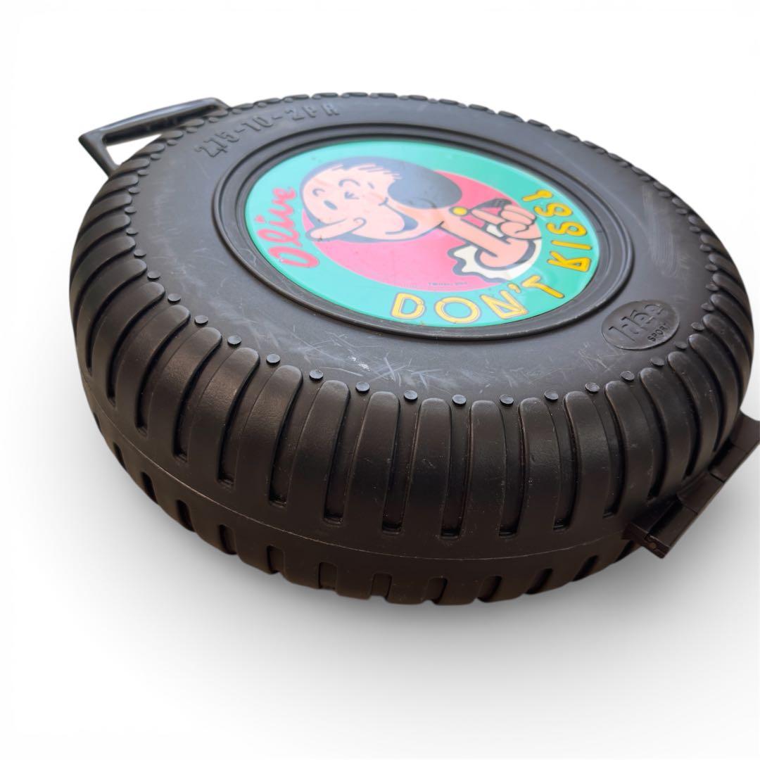 【希少品】ポパイ オリーブ タイヤ型 キャリングケース Idee Sport