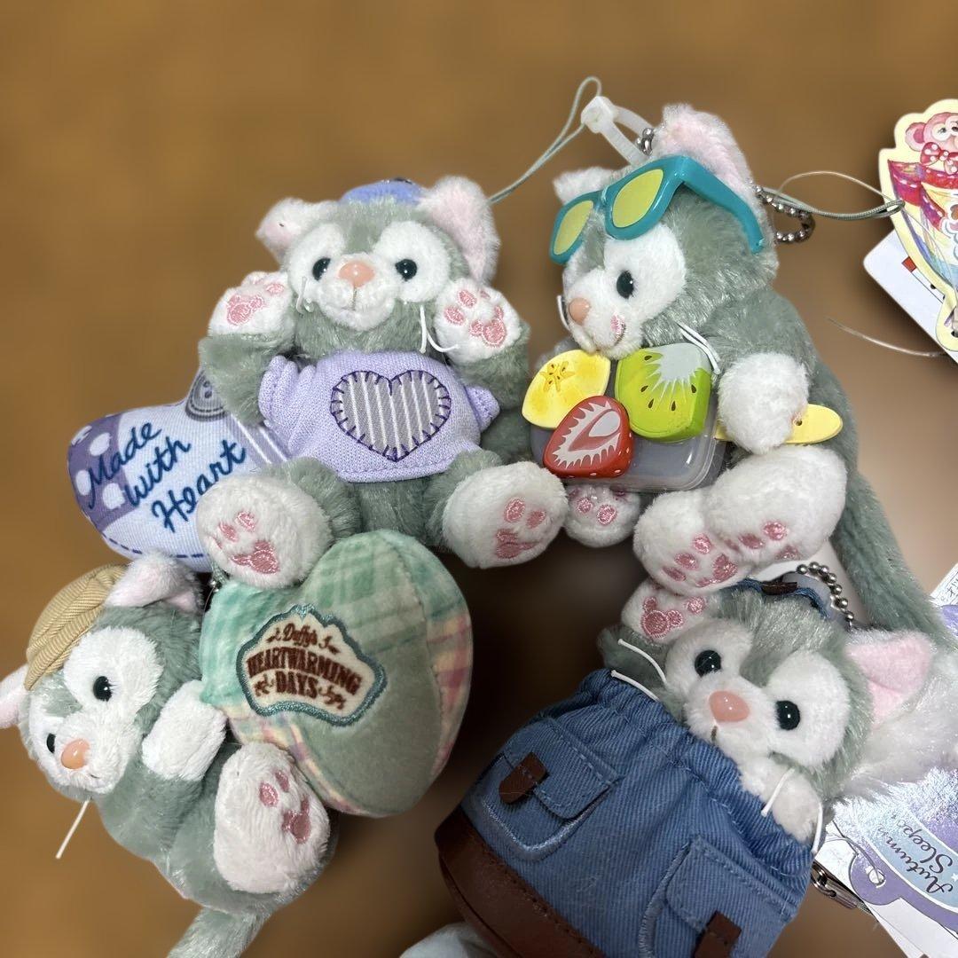 ディズニー ジェラトーニ ぬいぐるみストラップ 5体まとめて