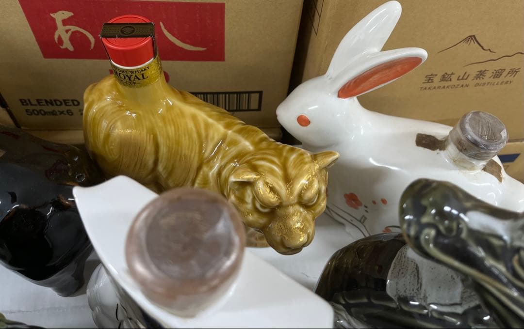 12生肖ウイスキーボトル それぞれセット12本