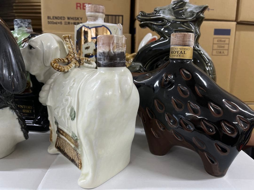 12生肖ウイスキーボトル それぞれセット12本