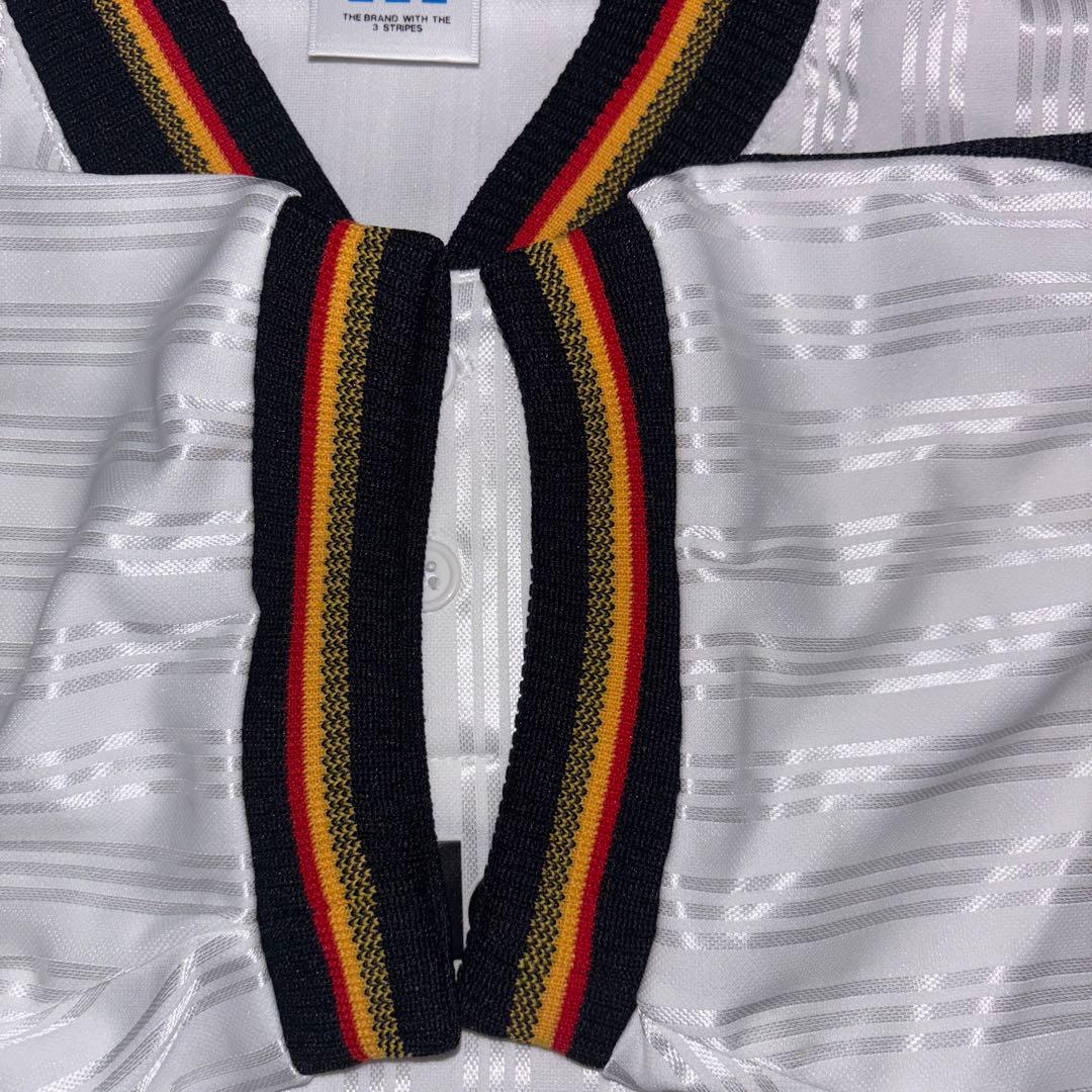 レア　90s アディダス　ドイツ代表　ゲームシャツ　ウェア　デサント製