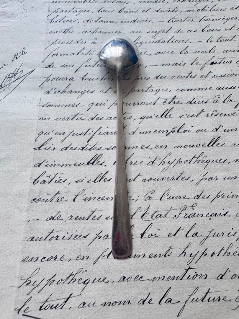 銀製装飾スプーン 約13cm ナバホ　シルバー　銀