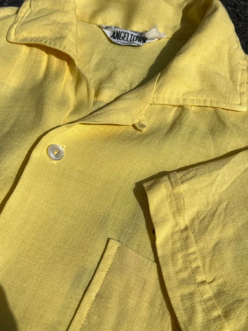 60's ボーリングシャツ　ANGELTOWN ボウリングシャツ