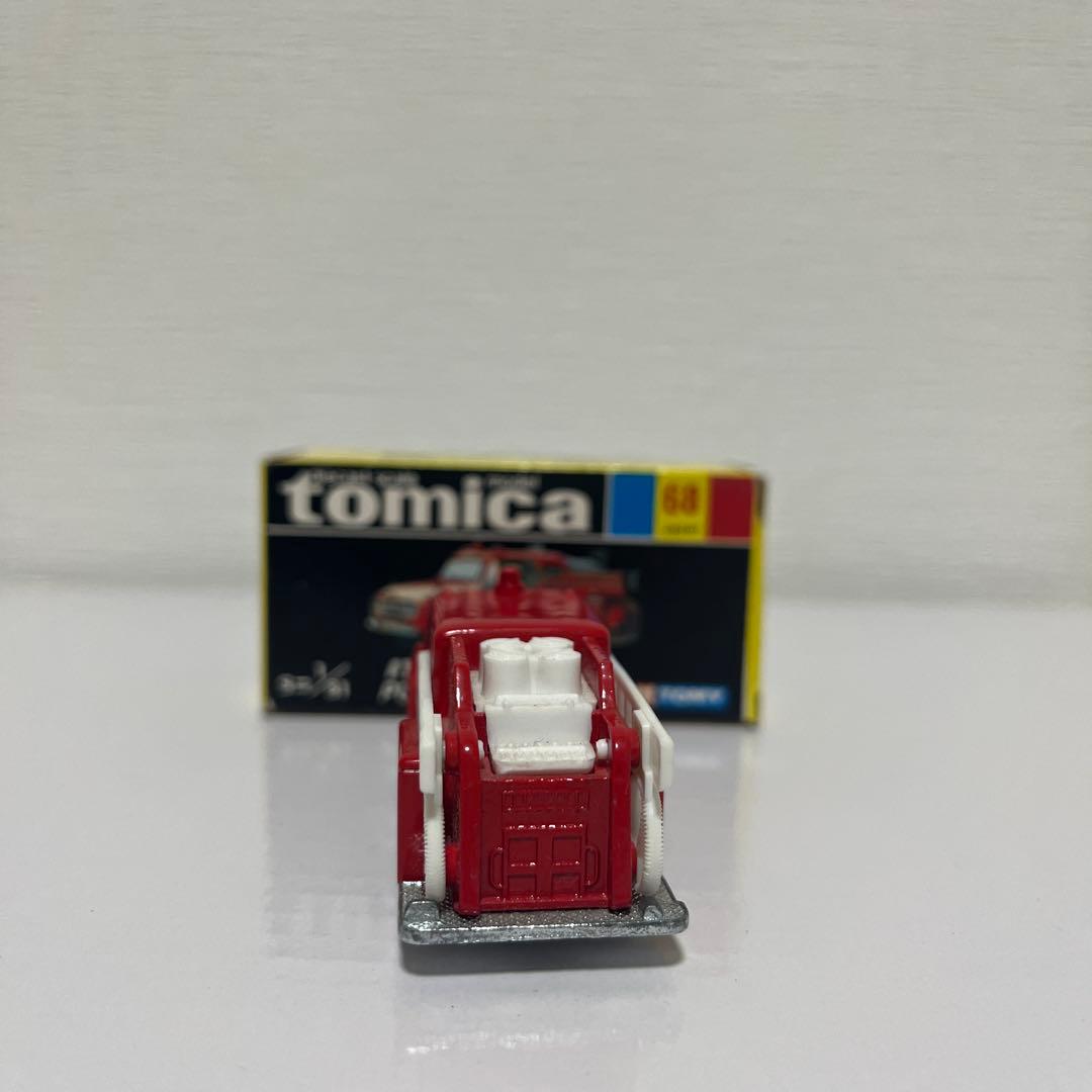 黒箱トミカ68ISUZU PUMP FIRE TRUCK