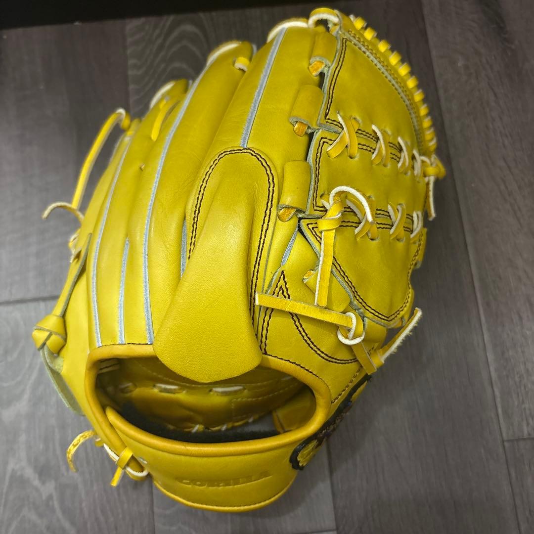 GORILLA 硬式野球グローブ 右投げ イエロー