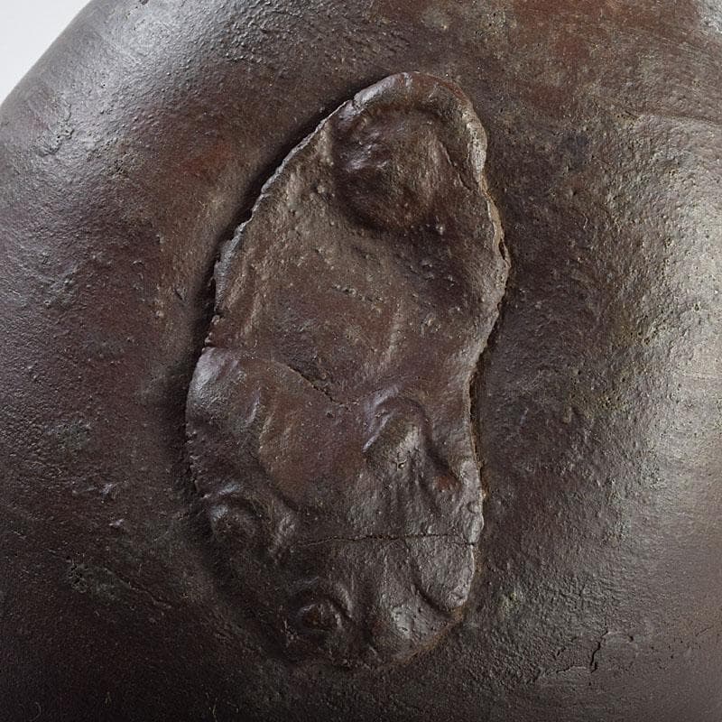 桂又三郎極め　江戸時代初期　古備前　瓢型人形徳利　V　R9511