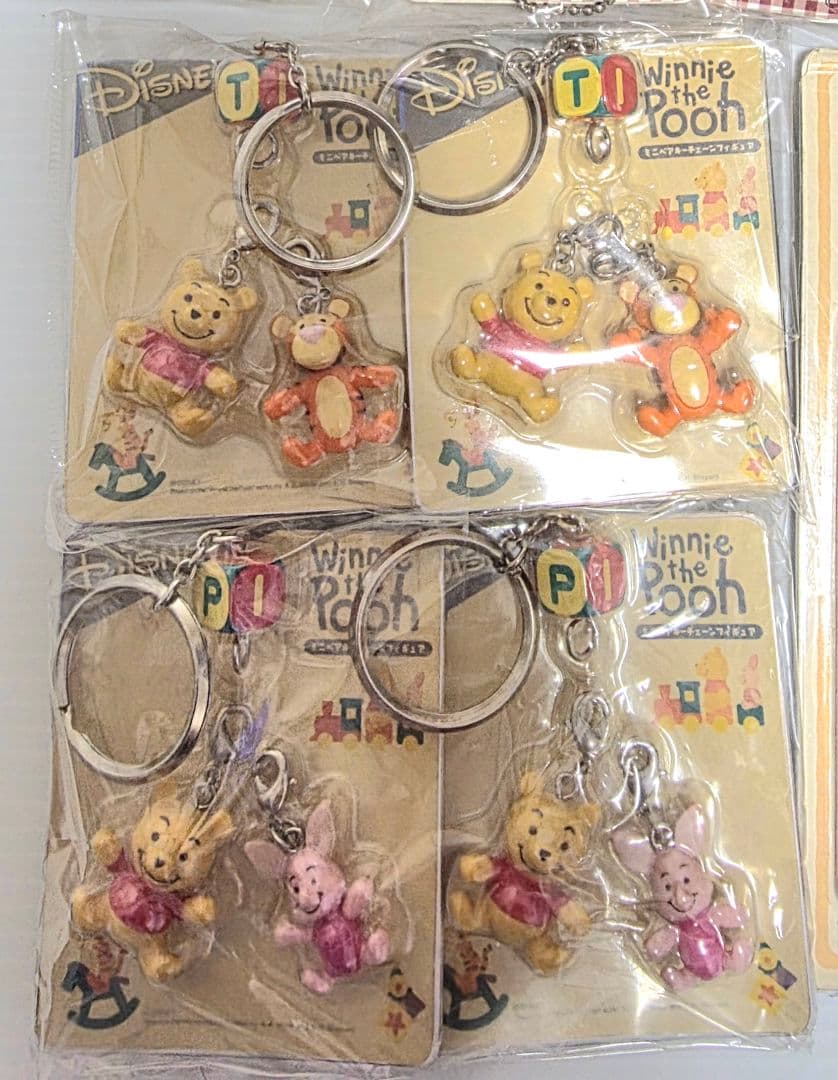 ディズニー くまの プーさん ミッキーマウス 他 ストラップ キーホルダー