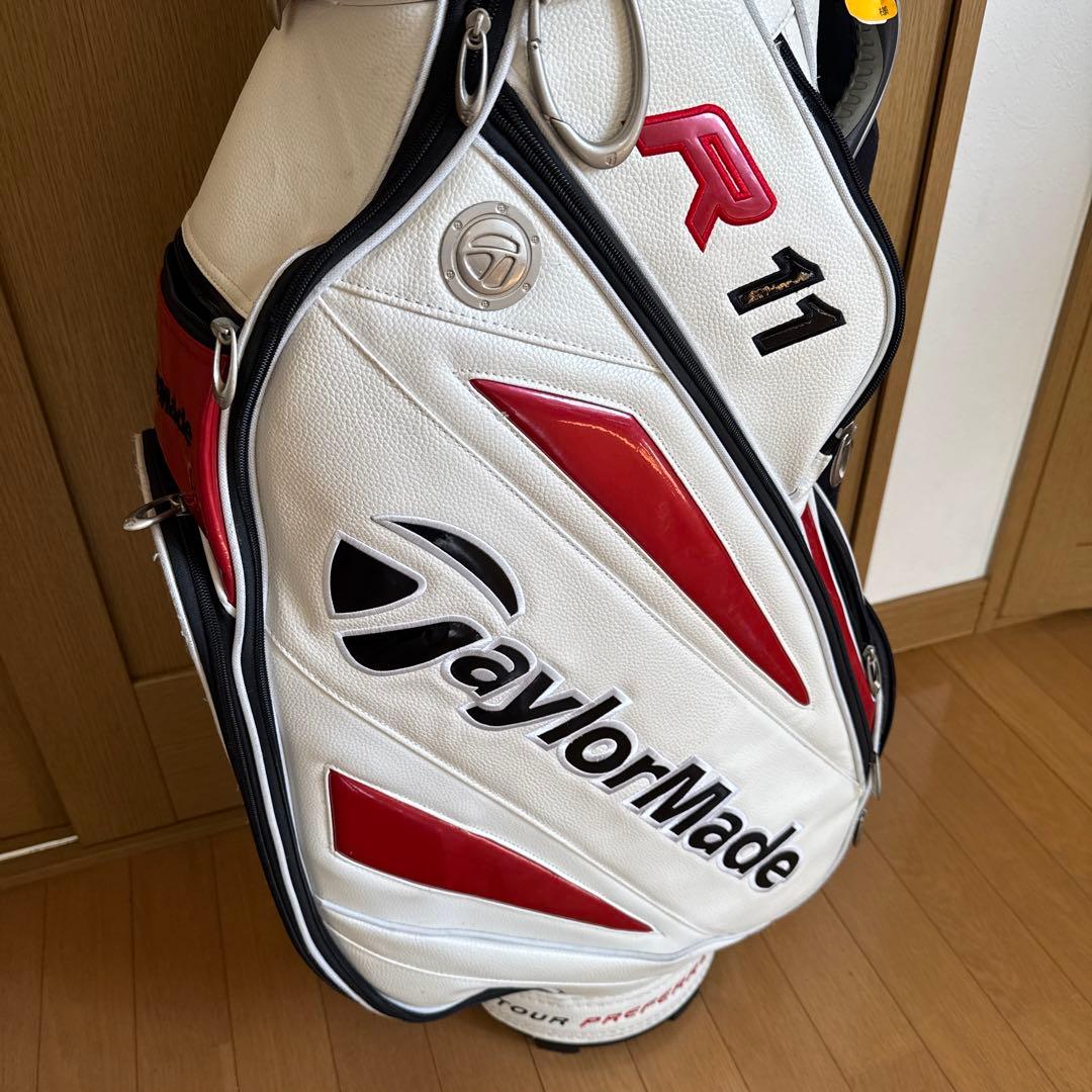 TaylorMade R11 キャディバッグ メンズ　ホワイト　テイラーメイド