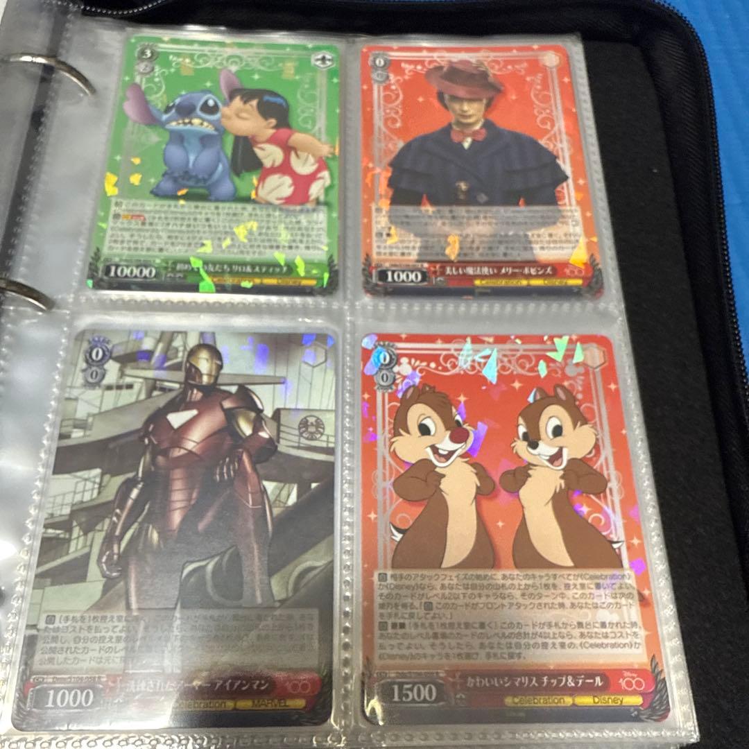 ヴァイスシュヴァルツ　ディズニー100周年　ディズニーカード　ディズニー