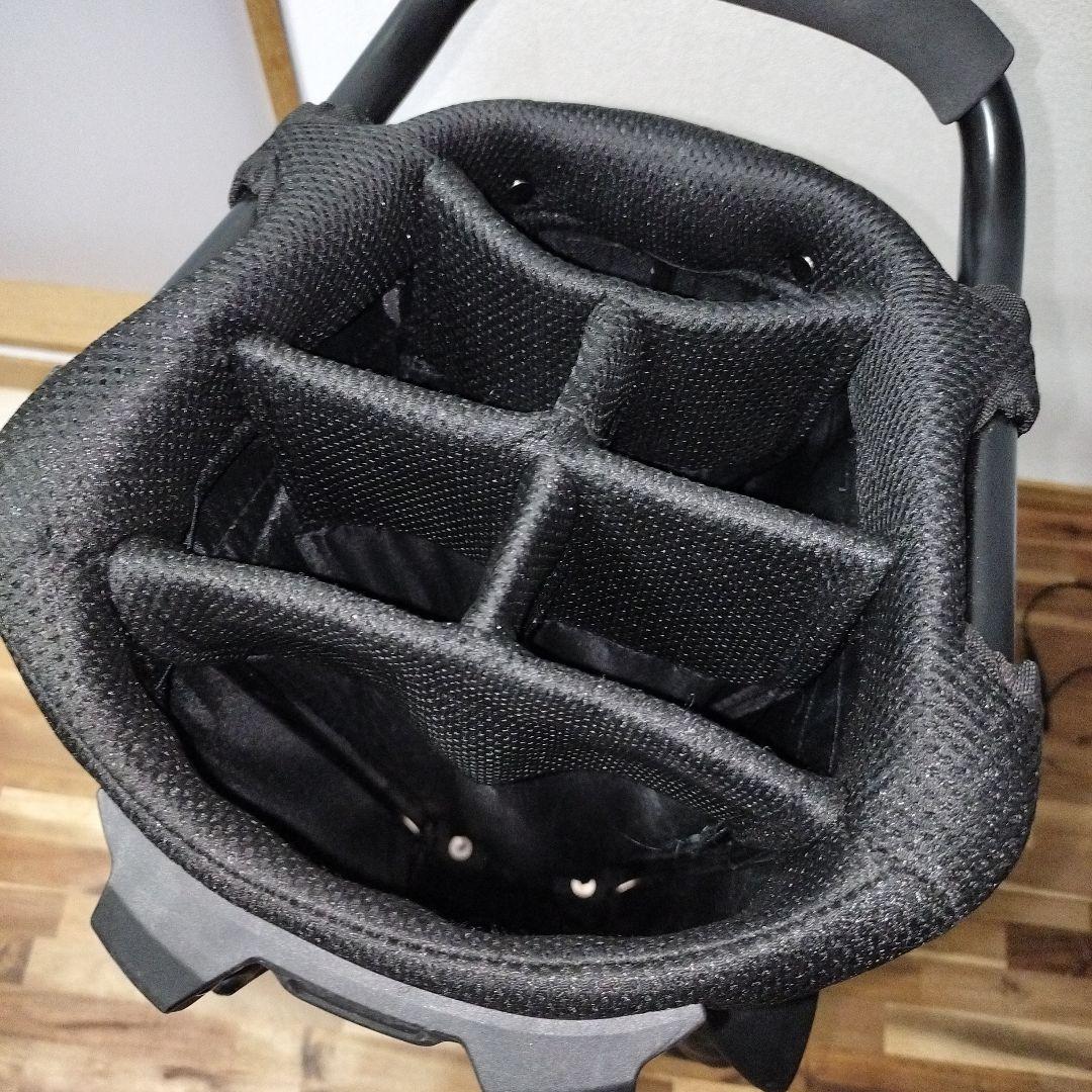 ルコック　キャディバッグ　黒　９型