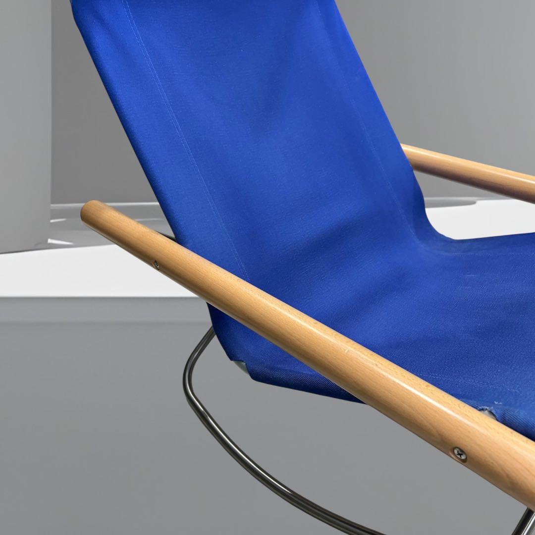 ✨美品✨ニーチェアX ロッキングチェア ブルー NychairX