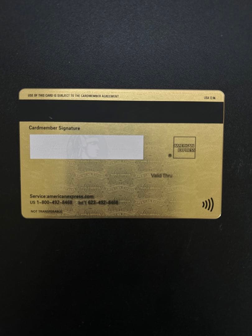 【業界最安値】アメックス　ノベルティ　ゴールド　おもちゃ　ユリースズカード