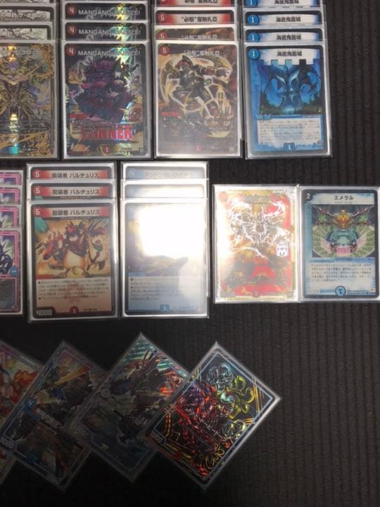 デュエマデッキセット　赤白ビートダウン　赤青覇道　GR付き