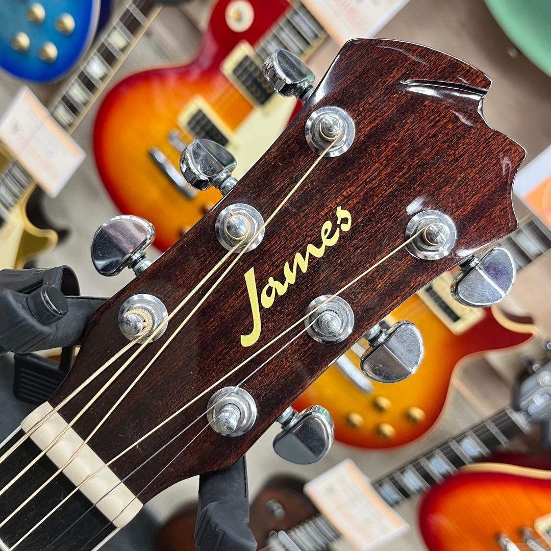 【11363】James J-500A OVANAT トップ単板 エレアコ