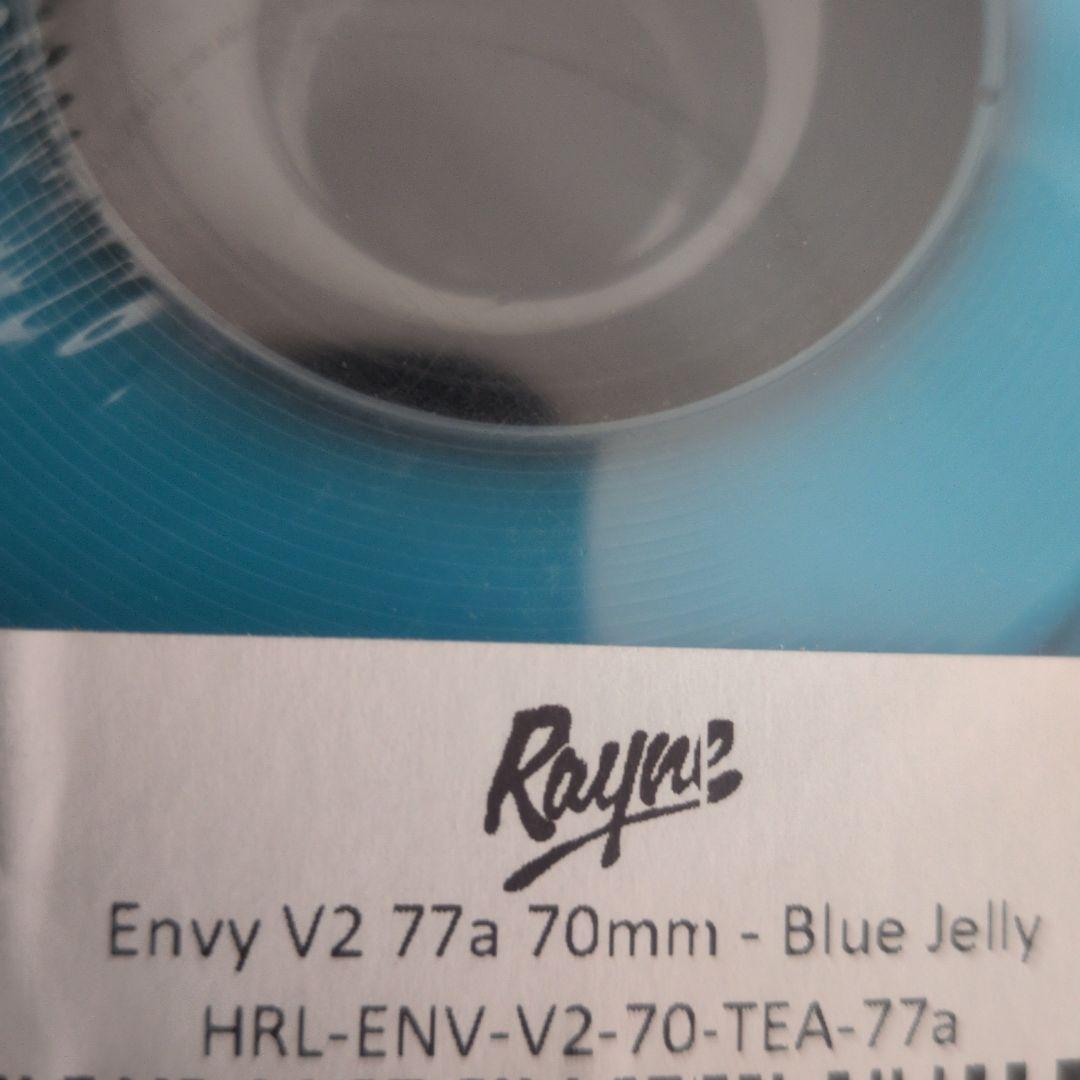 スケートボード Rayne Envy V2 70mm 77A Blue Jelly