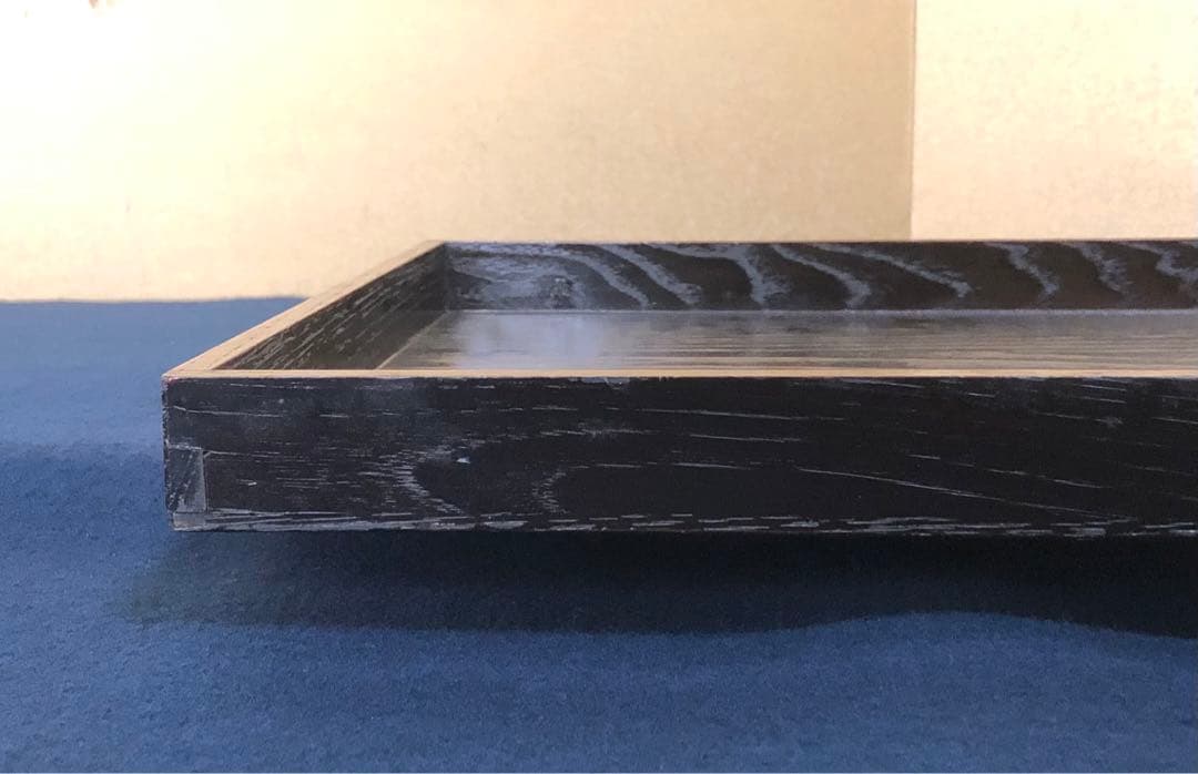 《R》明治時代 四方膳 折敷膳10客 会席膳 木箱　260109き2