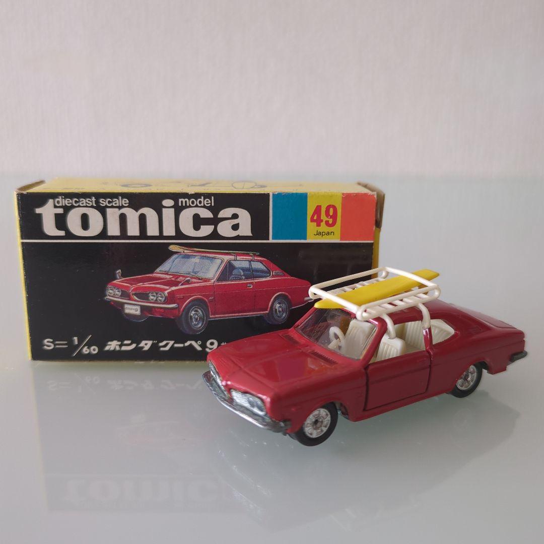 黒箱 トミカ ホンダクーペ9 サーフィンキャリア 色指定箱
