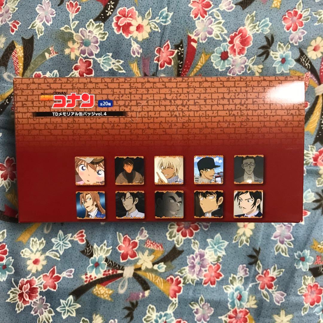 名探偵コナン TDメモリアル缶バッジ vol.4 未開封