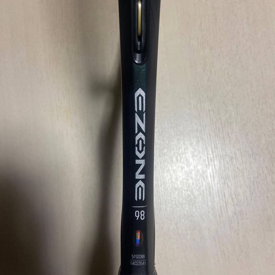 YONEX EZONE98 2022アクアナイトブラックグリップサイズ3