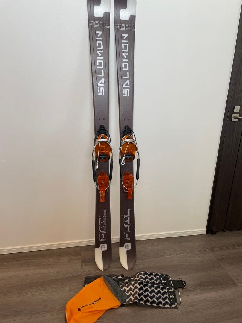 J*E様 Salomon FOIL166cmテレマークビンディング　シール付きス