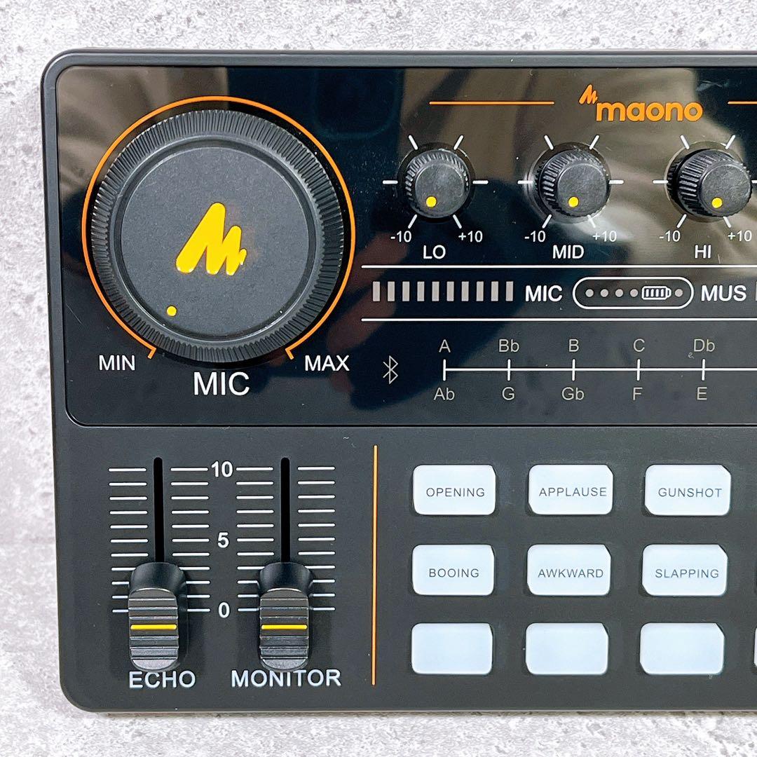 極美品 maono AU-AM200 S1 オーディオインターフェース 配信