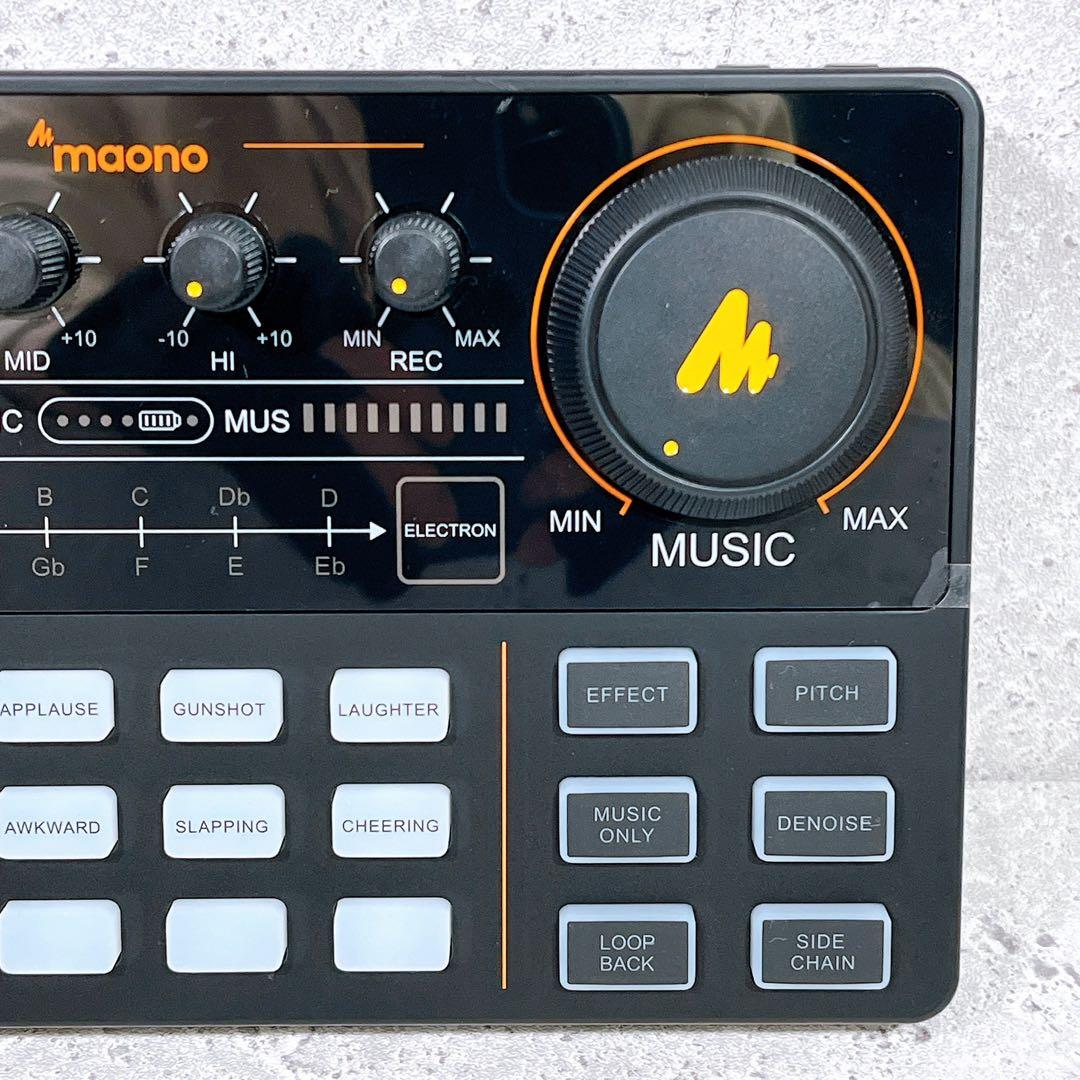 極美品 maono AU-AM200 S1 オーディオインターフェース 配信
