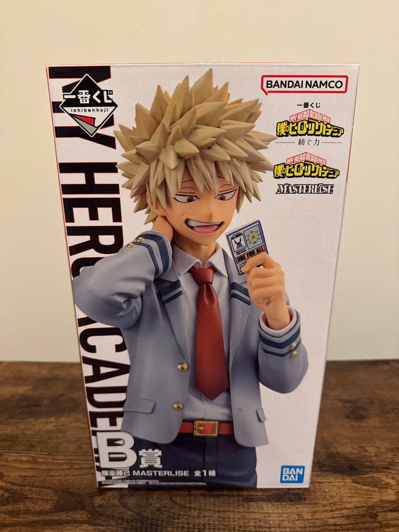 僕のヒーローアカデミア 一番くじ 紡ぐ力 B賞 爆豪勝己 おまけセット