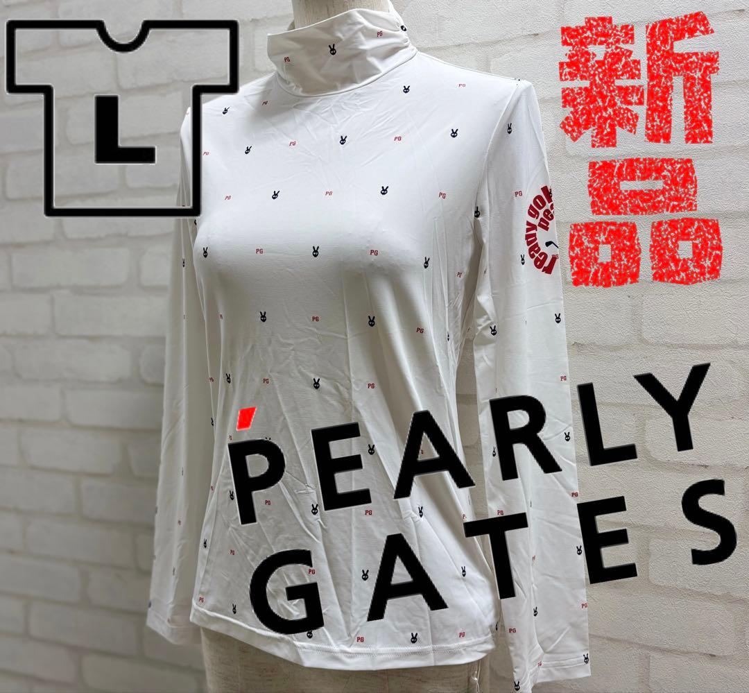 ★新品★ PEARLY GATES ゴルフウェア askin モックネック 白