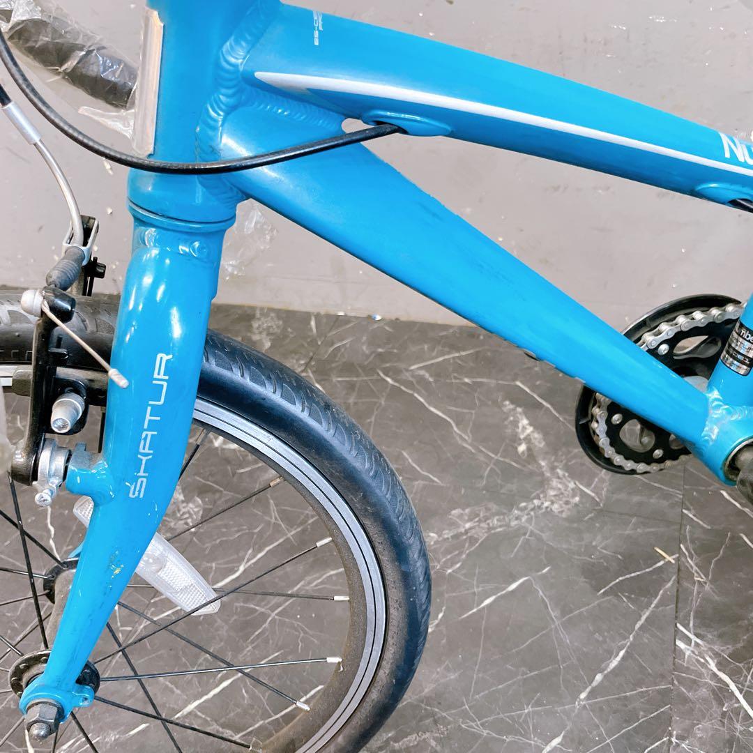 【921】ロードバイク風 子供車 Number ブルー 補助輪付き