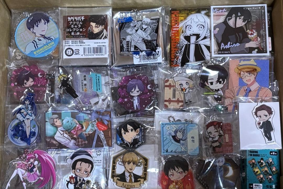 アニメグッズ まとめ売り ノンジャンル 桃源暗鬼 テニプリ 怪獣8号 他