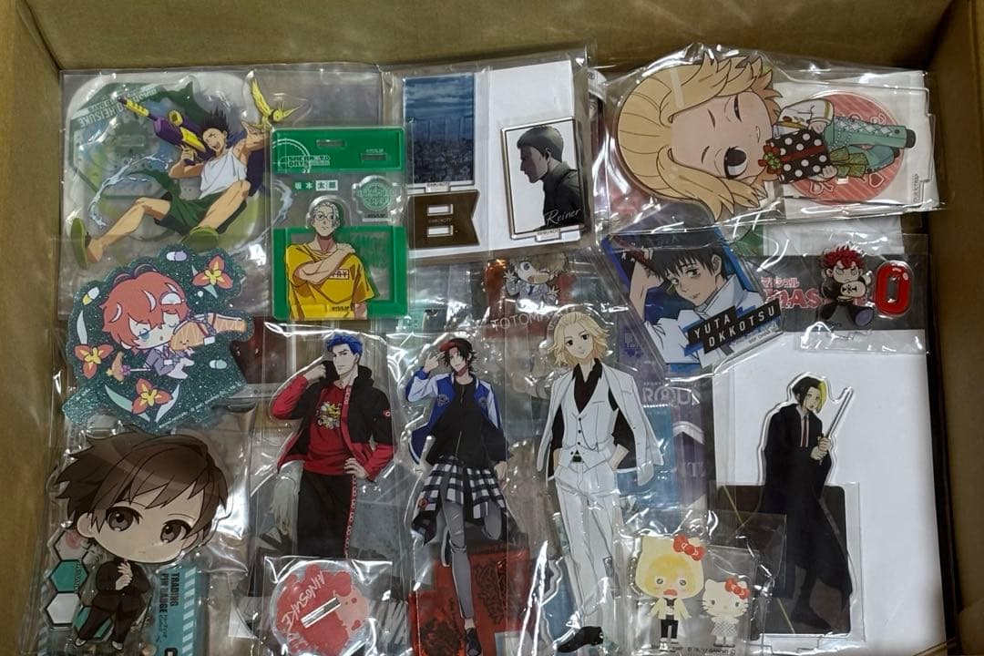 アニメグッズ まとめ売り ノンジャンル 桃源暗鬼 テニプリ 怪獣8号 他