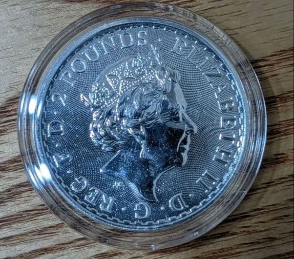 2023年 ブリタニア銀貨 1オンス シルバー