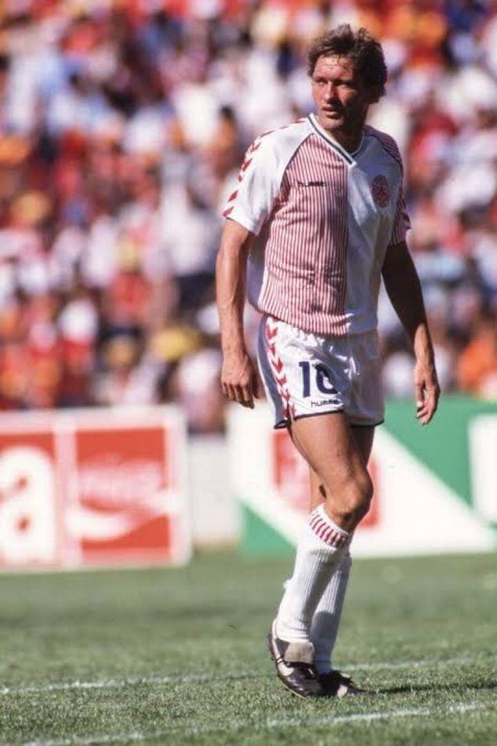 デンマーク代　ユニフォーム　ラウドルップ　Oサイズ