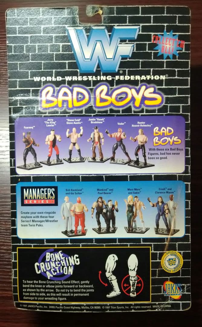 WWF　WWE　プロレスフィギュアセット