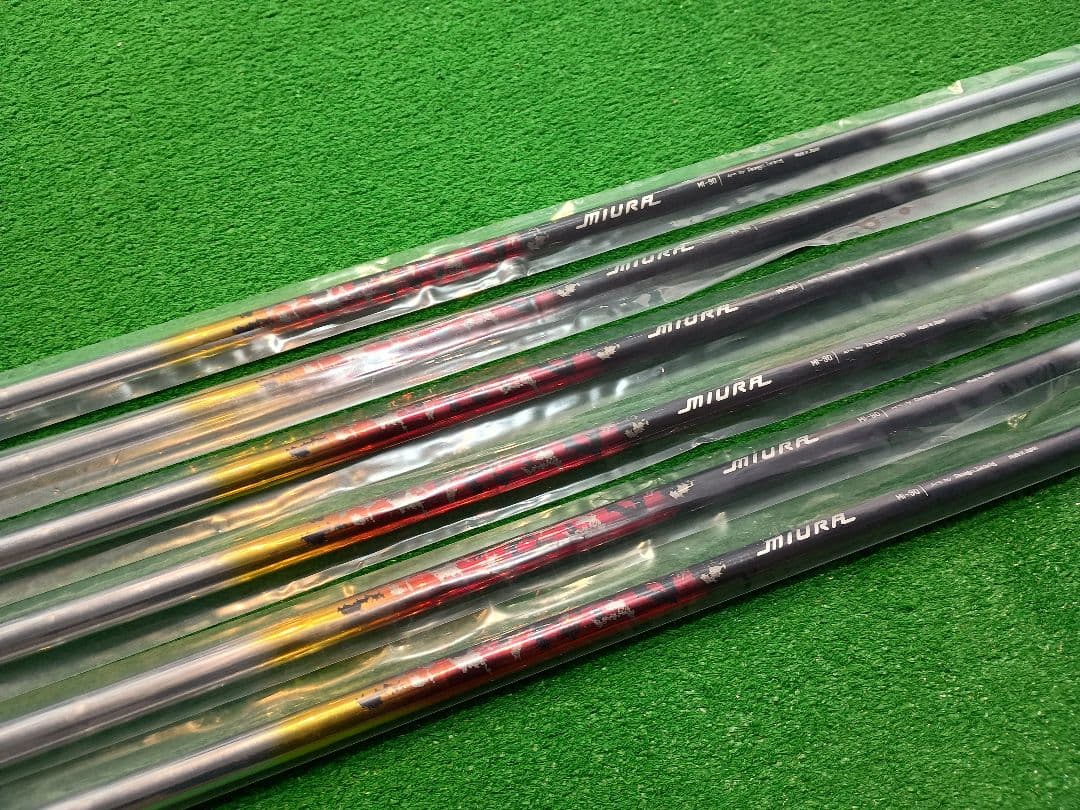 未使用品 三浦技研 MI-90 シャフト6本セット