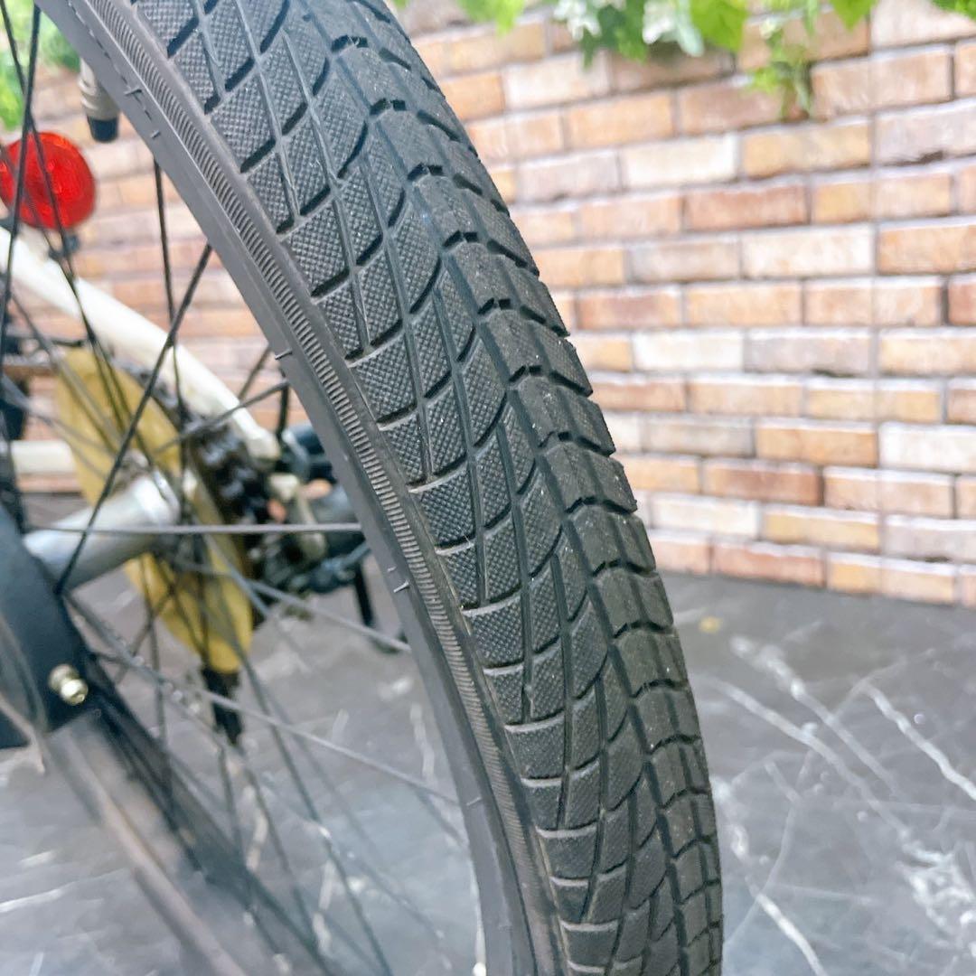 【56】子供用自転車 子供車 TWIN GATE ホワイト 22インチ