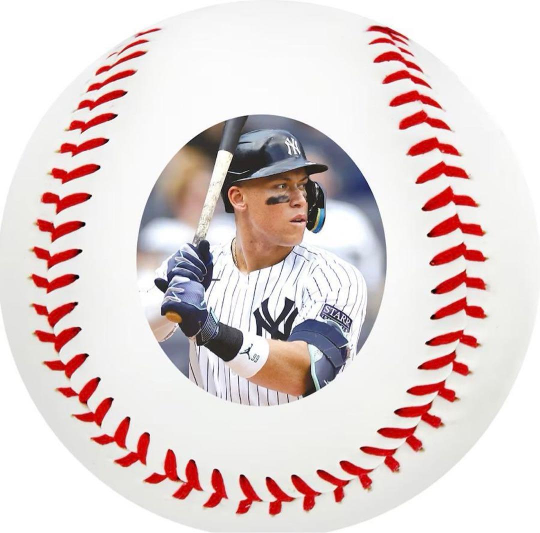 日本未発売！ワールドシリーズ2024大谷翔平/ジャジ F記念ボール限定品